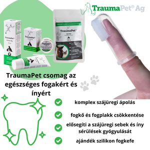 TraumaPet csomag az egészséges fogakért és ínyért